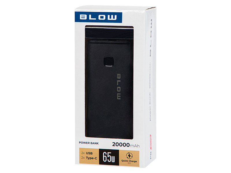 Power Bank BLOW PB20G (20000mAh, PD 65W, crna)-4