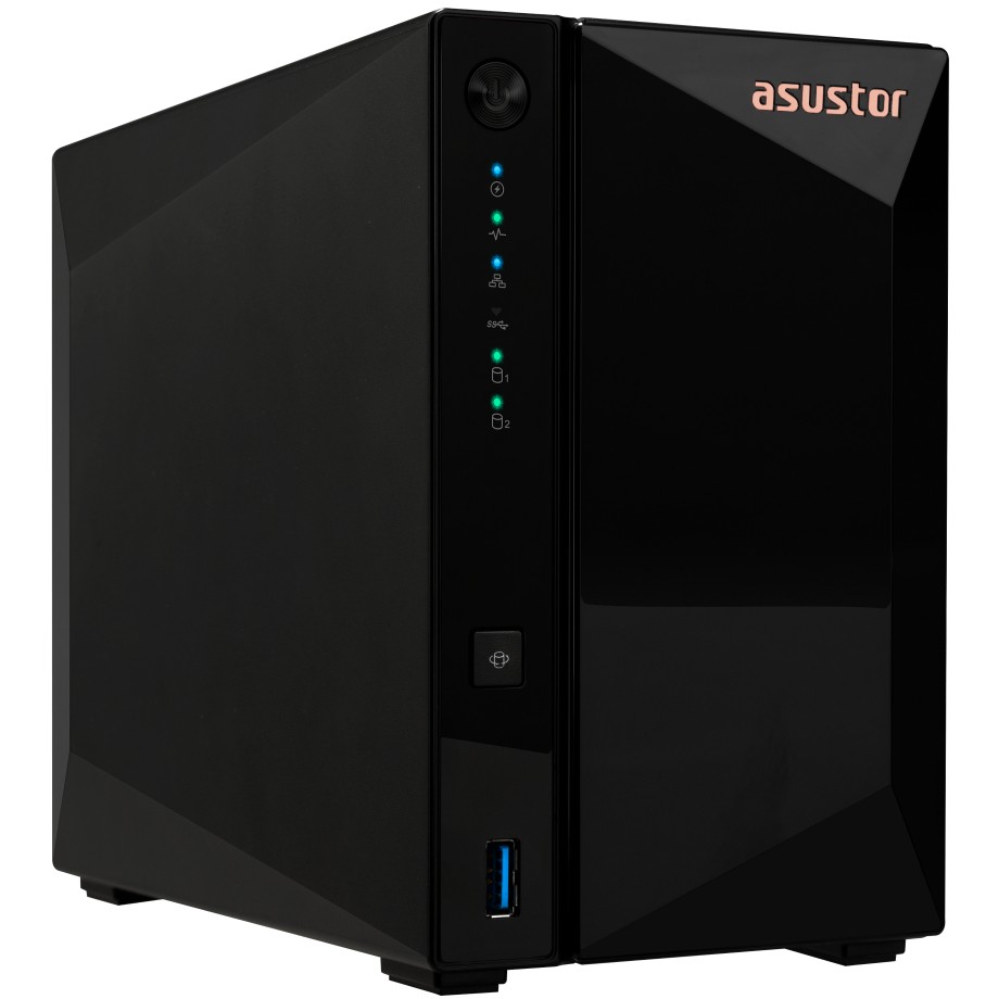 NAS ASUSTOR AS3302T v2 Tower 2x (3.5" SATA HDD/ 2.5" SSD)-1