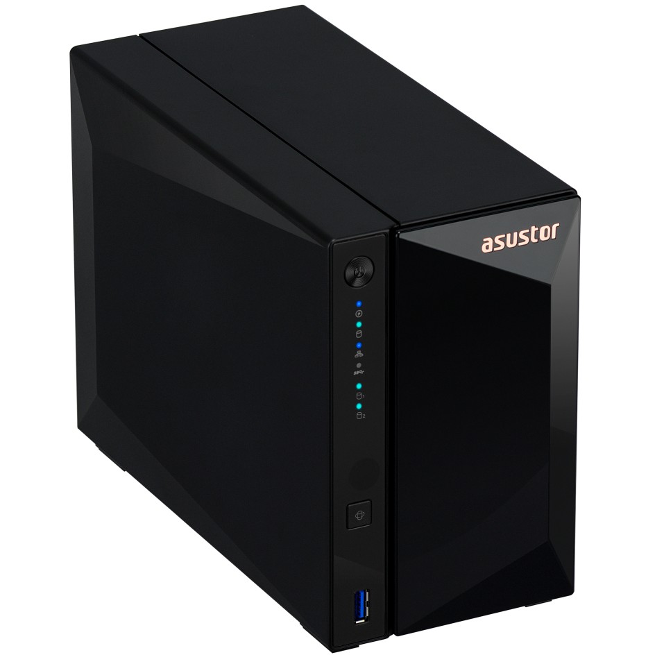 NAS ASUSTOR AS3302T v2 Tower 2x (3.5" SATA HDD/ 2.5" SSD)-2