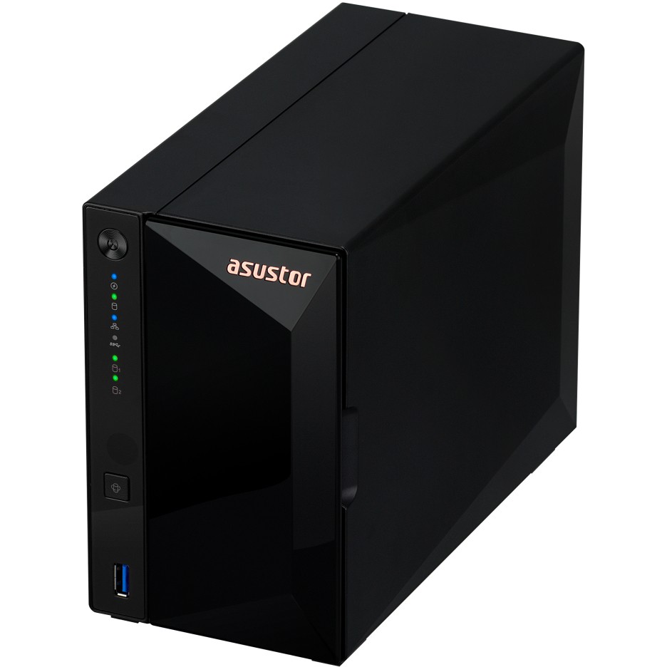 NAS ASUSTOR AS3302T v2 Tower 2x (3.5" SATA HDD/ 2.5" SSD)-3