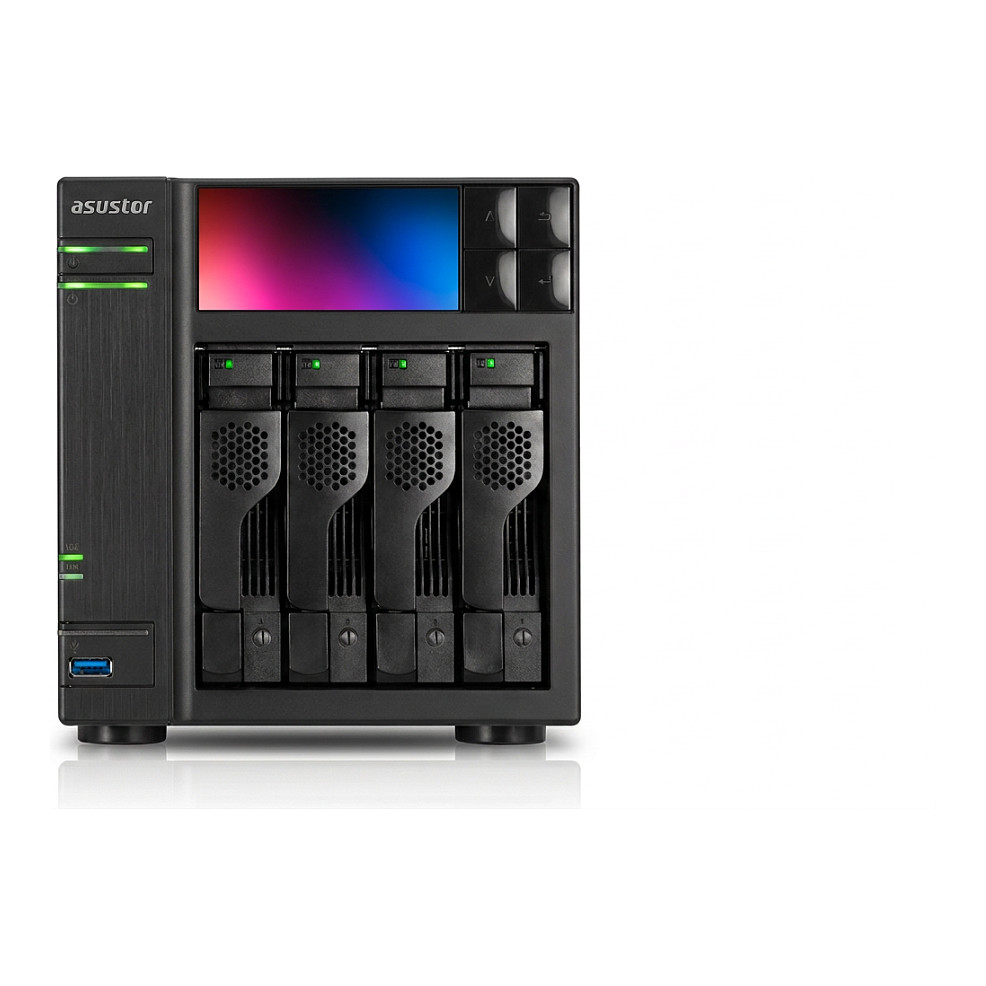 NAS ASUSTOR AS6804T Tower 4x (3.5" SATA HDD/ 2.5" SSD)-0