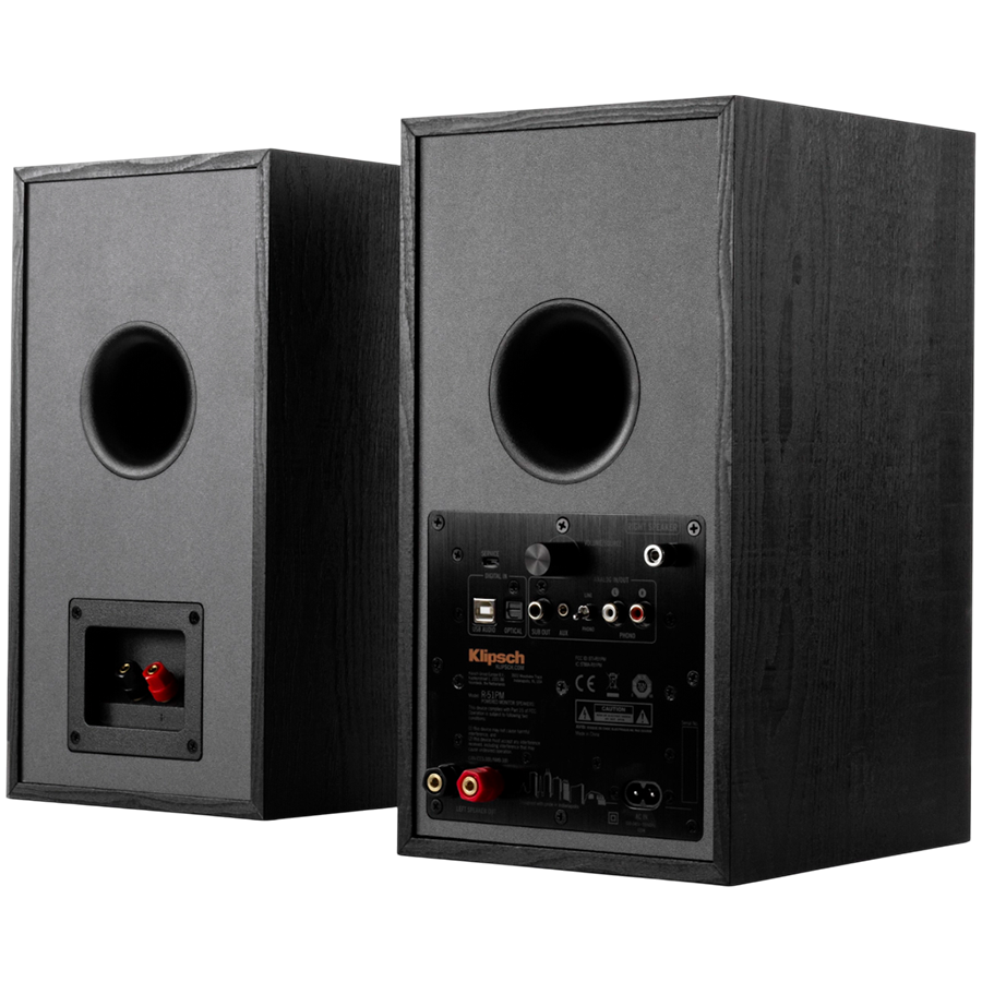 Aktivni zvučnici KLIPSCH R-51PM (Bluetooth, 120 W, crna boja)-2