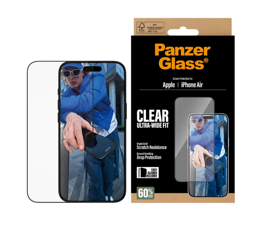 Staklo zaštitno PANZERGLASS za IPHONE 17 AIR, Ultra Wide Fit-1