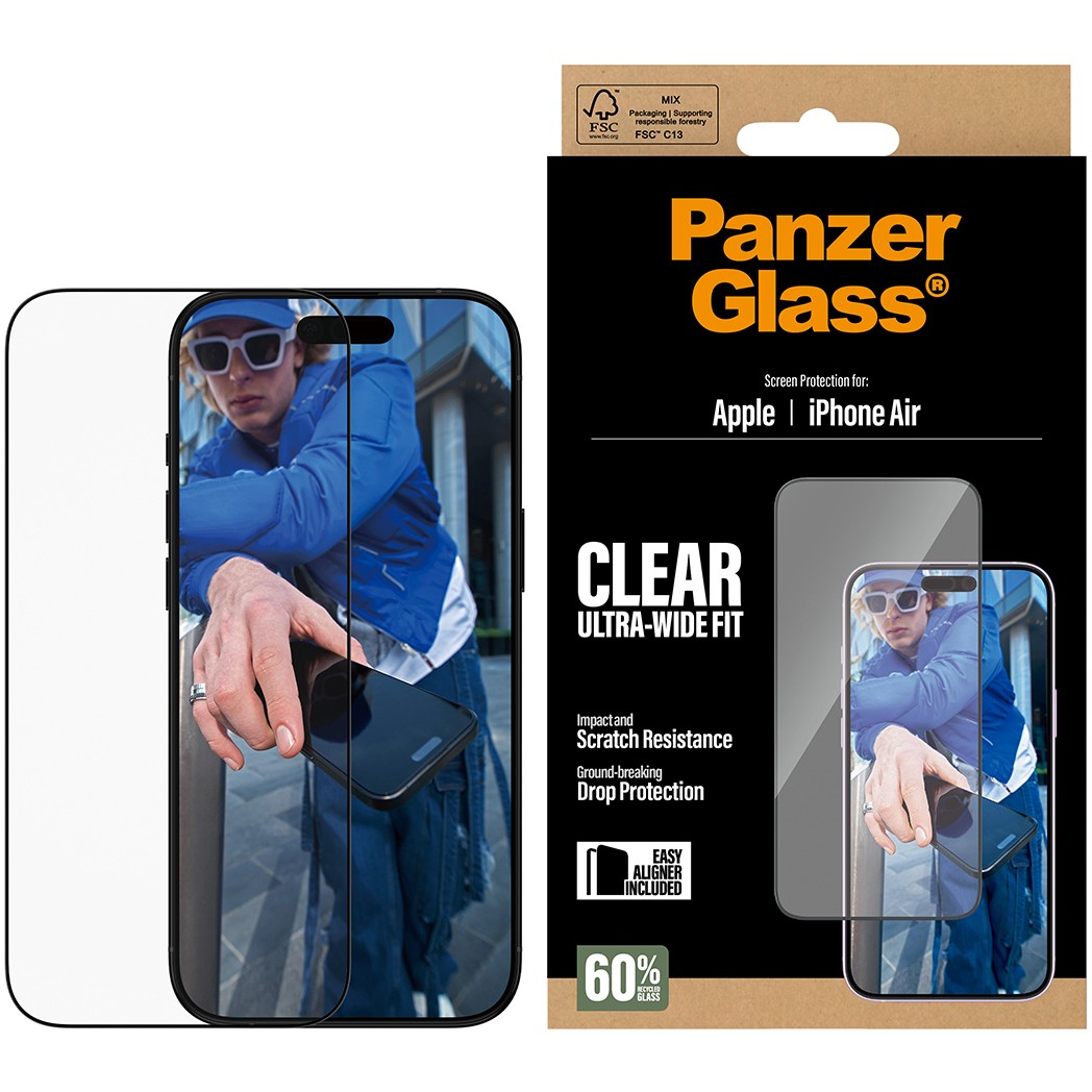 Staklo zaštitno PANZERGLASS za IPHONE 17 AIR, Ultra Wide Fit-6