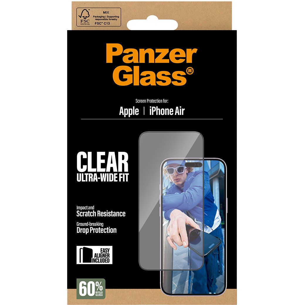 Staklo zaštitno PANZERGLASS za IPHONE 17 AIR, Ultra Wide Fit-7