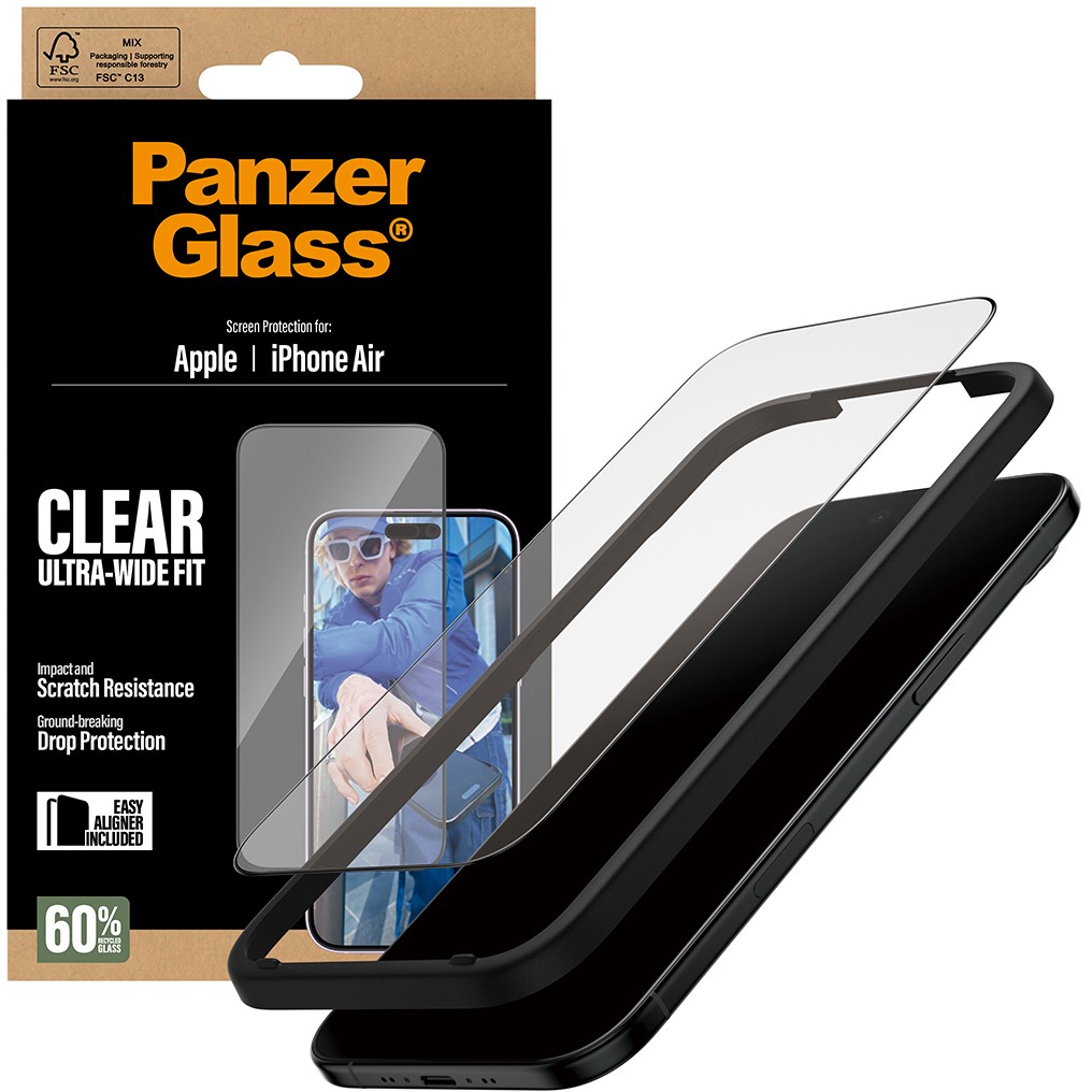 Staklo zaštitno PANZERGLASS za IPHONE 17 AIR, Ultra Wide Fit-9