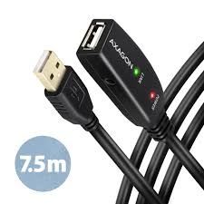 Kabel AXAGON ADR-207 USB2.0 Active Extension/Repeater 7,5m-0