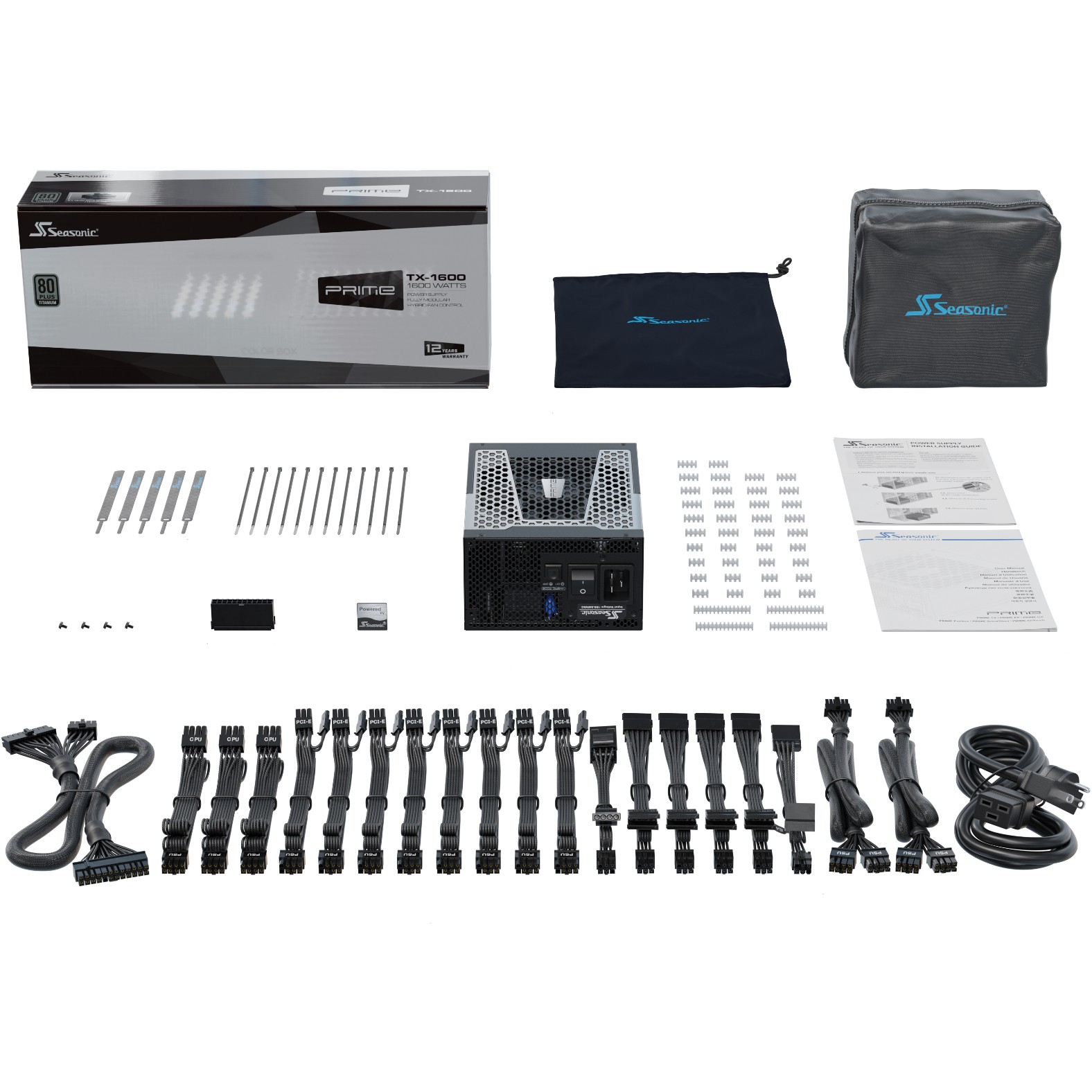 Napajanje Seasonic Prime TX1600ATX 3.1, Cybenetics Titanium Certified, Fully Modu-5