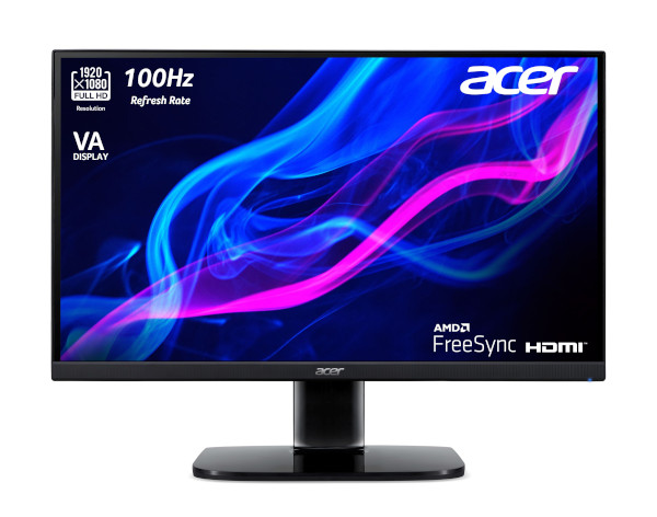 Monitor ACER KA222Q (21.5", VA, HDMI, VGA, 100Hz)-0