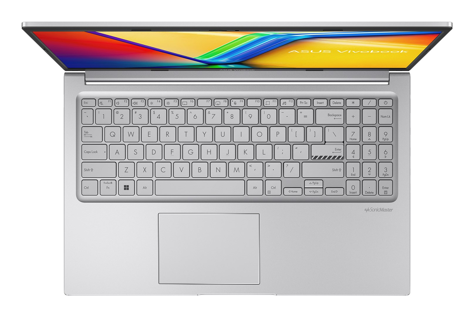 Laptop ASUS Vivobook 15 X1504VA-BQ2919W (15.6" FHD, Core i5 120U, 16GB RAM, SSD 512GB, Intel Graphics, Win11, Cool Silver) – internacionalna non HR tipkovnica-5