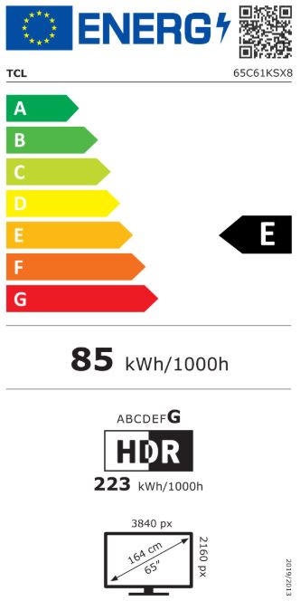 TV TCL QD-Mini LED 65C61KS Google TV (165 cm, 4K UHD, HDR10+, Onkyo 2.1, Smart TV)-9