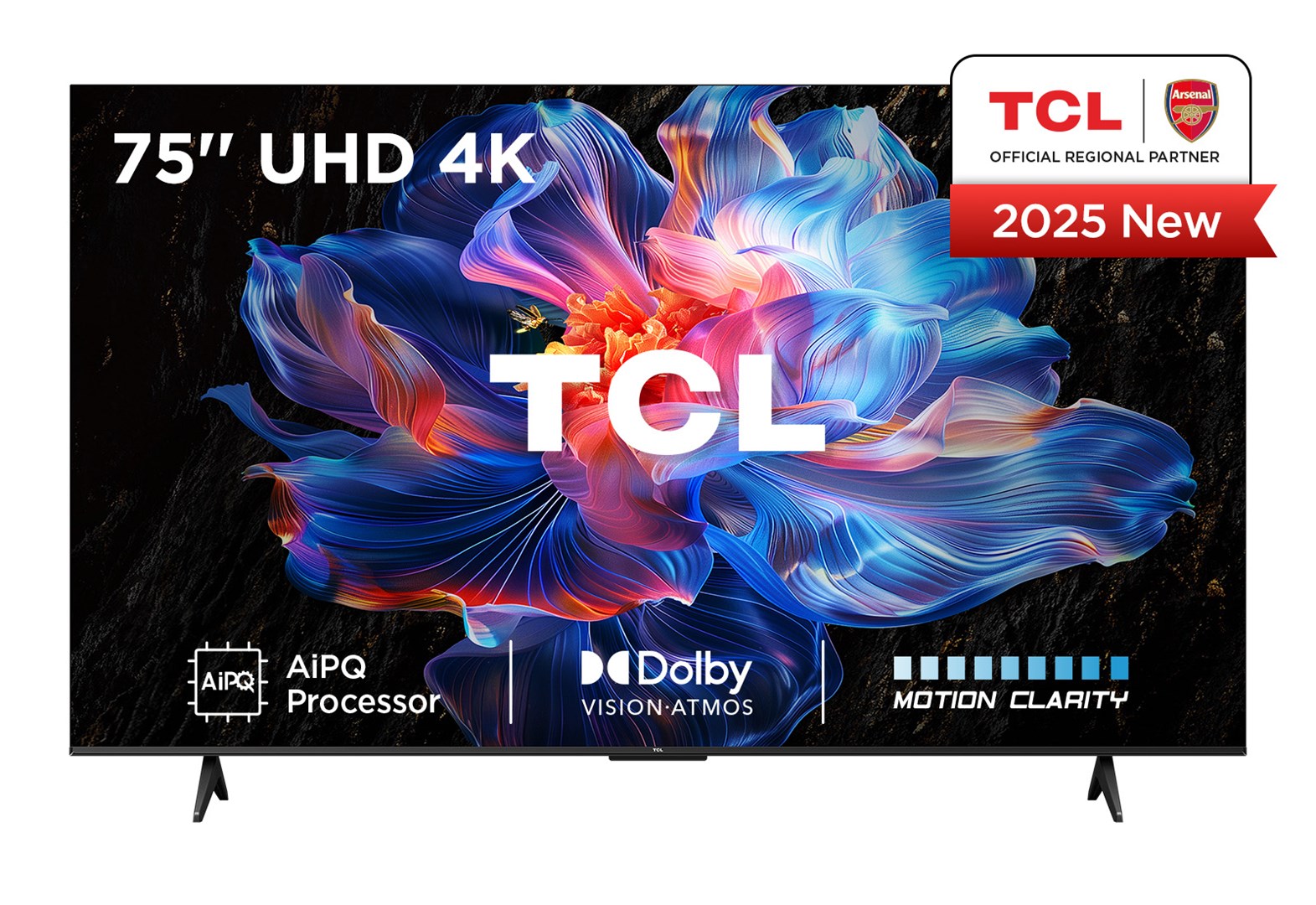 TV TCL LED 75V6C Google TV (190.5 cm, 4K Ultra HD, HDR10, Dolby Audio, Smart TV)-0