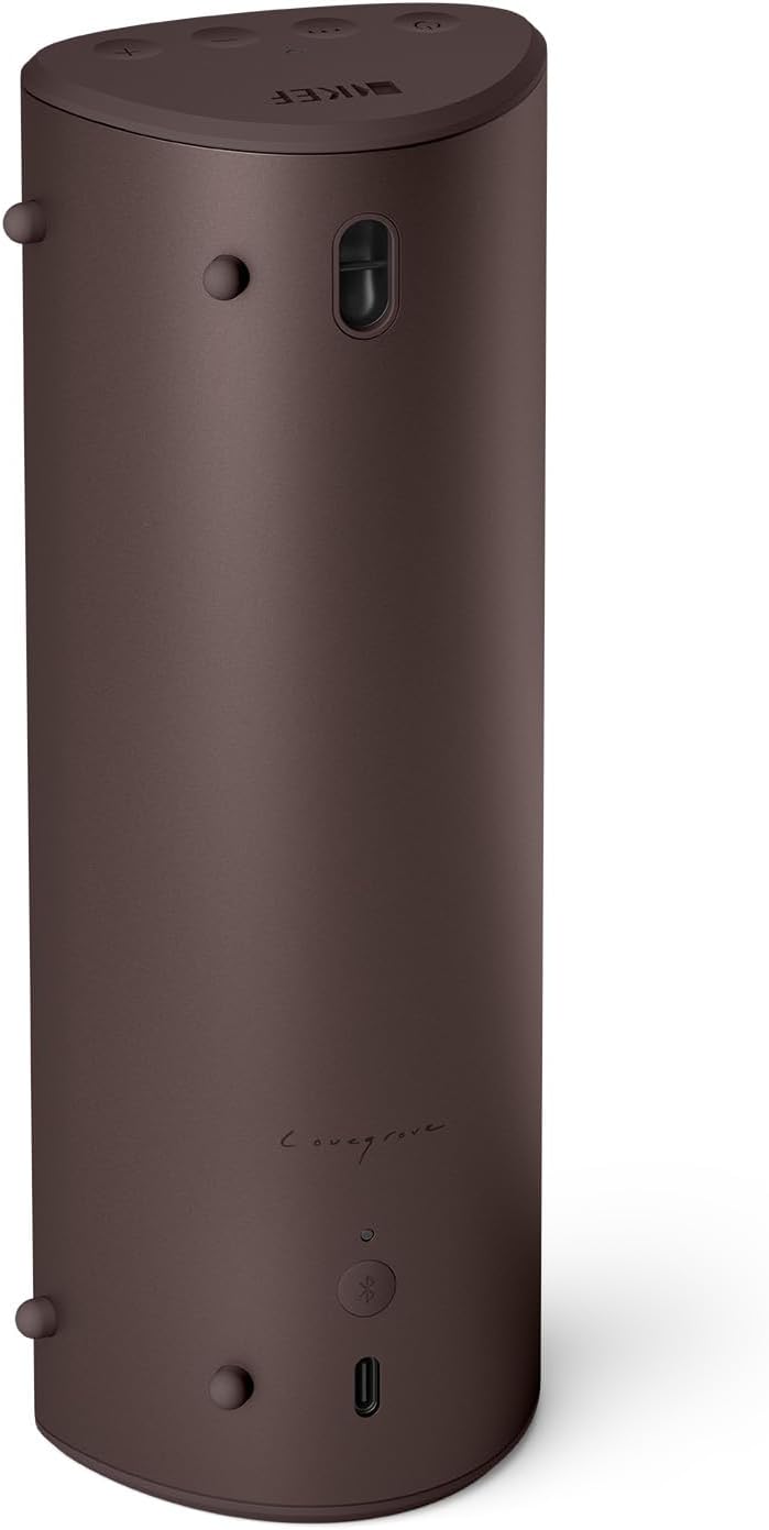 Bluetooth zvučnik KEF Muo cocoa brown (Bluetooth, baterija 24h)-2