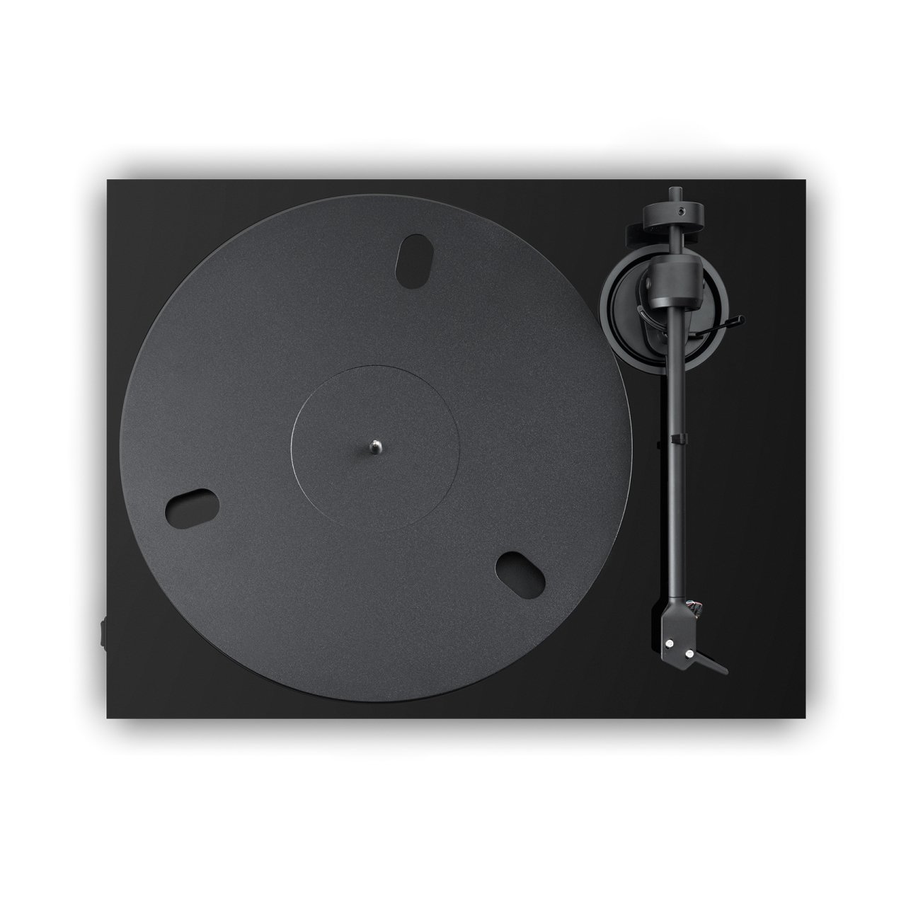 Gramofon PRO-JECT E1.2, high gloss black, PICK IT, MM-2