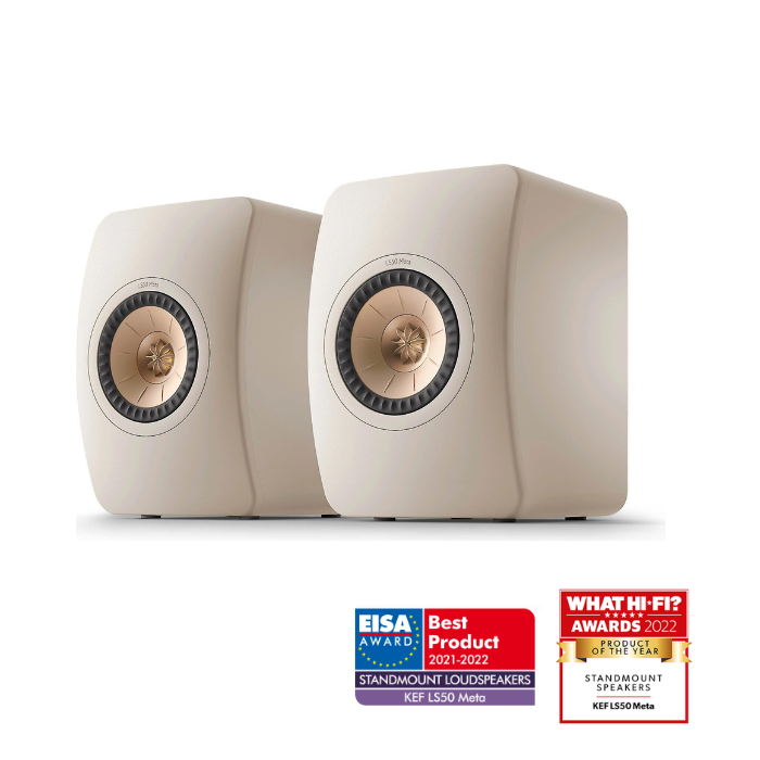 Zvučnici KEF LS50 Meta Sand Shell (par)-0