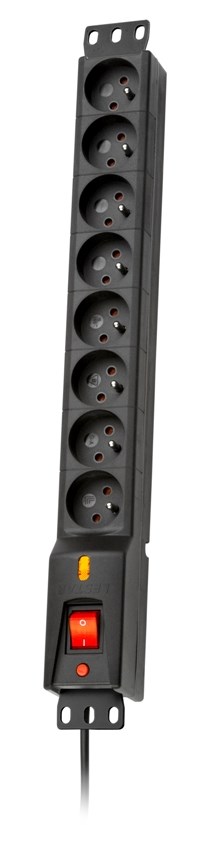 PDU LESTAR LXARM 810 G-A K.CZ 1,5M 19" 8 AC outlet(s) 230 V-0