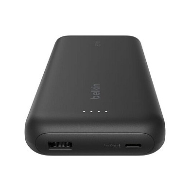 Prijenosna baterija BELKIN BoostCharge Pro (20000mAh, 30W PD, integrirani USB-C kabel, crna)-5