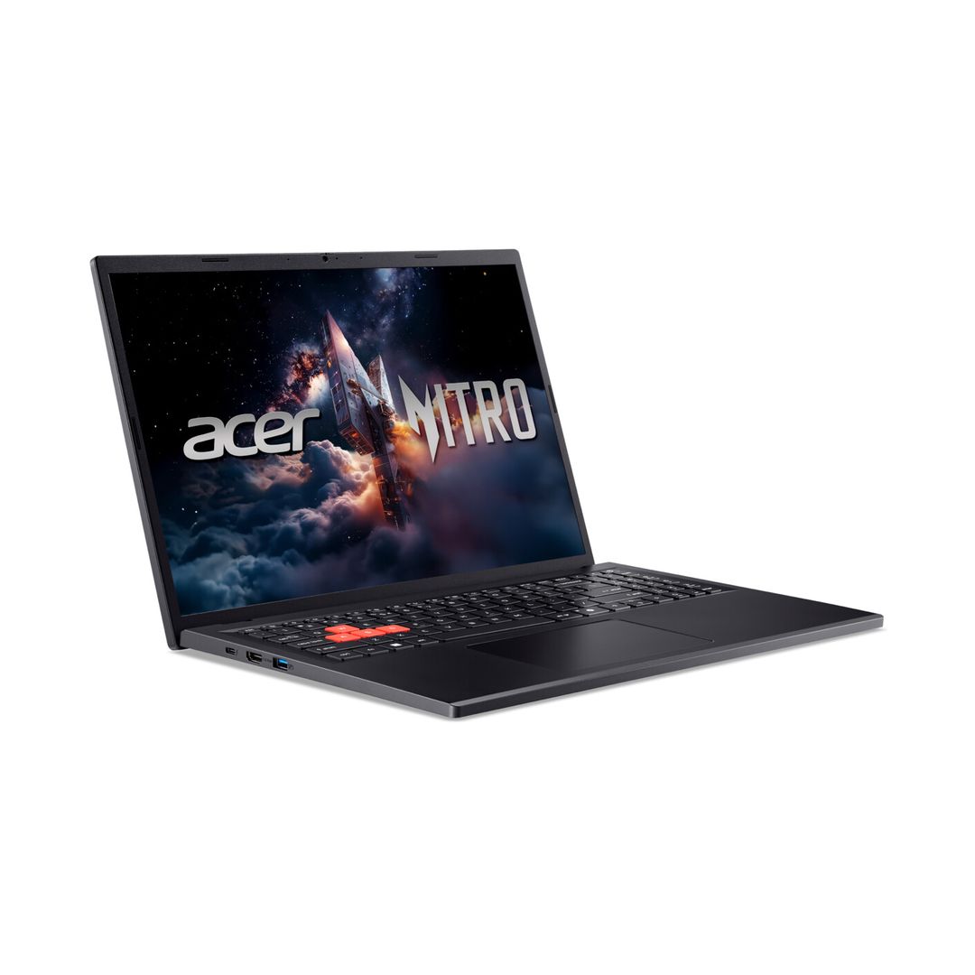 Laptop ACER Nitro Lite 16, NL16-71G-50DT (16" WUXGA IPS 165Hz, Intel Core i5-13420H, 16GB RAM, 512GB SSD, Nvidia GeForce RTX 4050 6GB, Win11, crni)-1