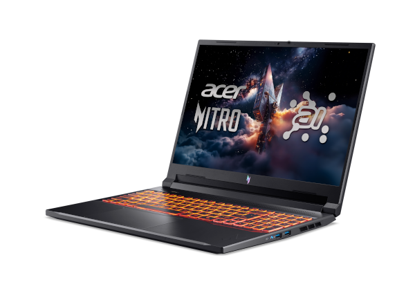 Laptop ACER Nitro V 16 ANV16-41-R260 (16" IPS WUXGA 165Hz, AMD Ryzen 7 8845HS, 16GB DDR5, 1TB SSD, NVIDIA GeForce RTX 4060 8GB, FreeDOS, Non-HR tipkovnica, Obsidian Black)-0