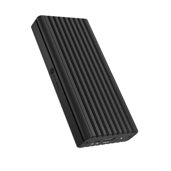 IcyBox IB-1917M-C32a ohišje za 1x M.2 NVMe SSD z USB-C 3.2 Gen 2x2 do 20 Gbit/s-4