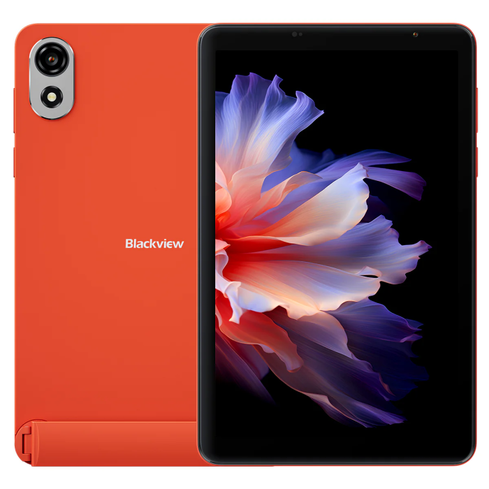 Tablični računalnik BLACKVIEW ZENO 1 (8" IPS LCD, Unisoc Tiger T615, 6 GB RAM, 256 GB, Android 15, oranžna)