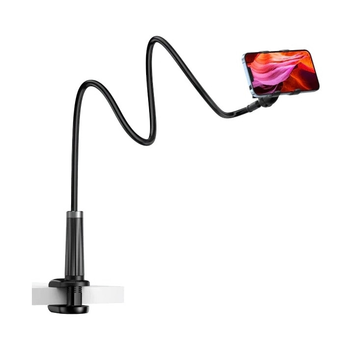 OŠTEĆENA AMBALAŽA - Držač za smartphone UGREEN, fleksibilni, crni, 90cm-0