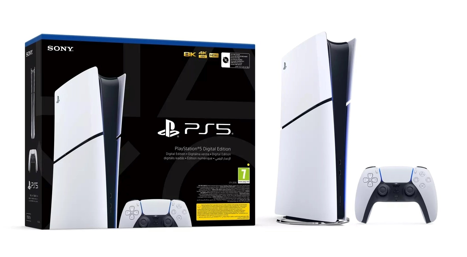 Igraća konzola PLAYSTATION 5 Slim Digital Edition E Chassis-4