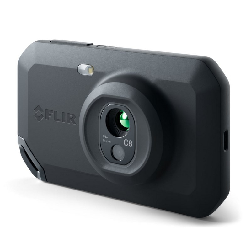Termovizijska kamera FLIR One C8 (320 x 240 piksela, ugrađeni LCD zaslon, crna)-3