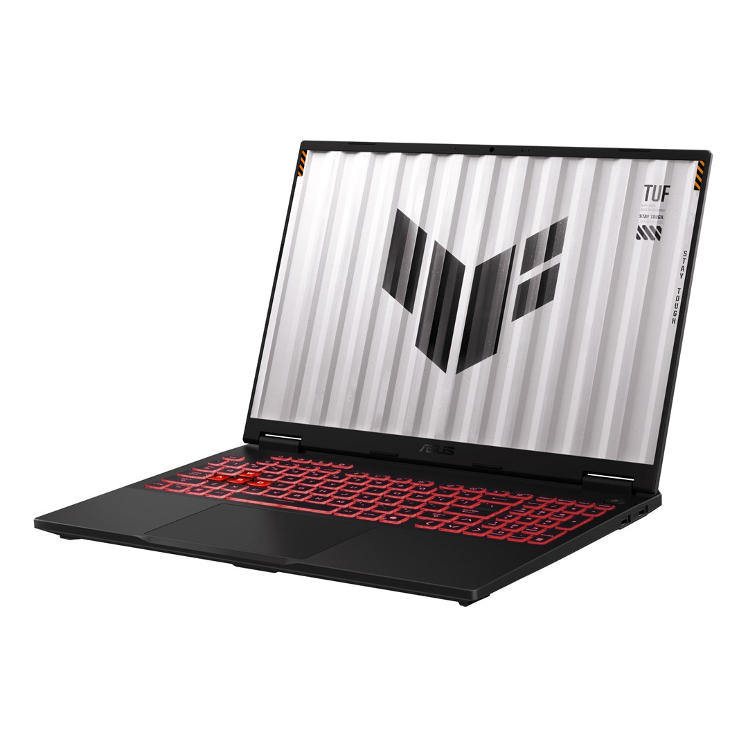 Laptop ASUS TUF Gaming A16 FA608UP-R7165W (16.0" FHD+ 165Hz, Ryzen 7 260, 16GB DDR5, SSD512, GeForce RTX 5070 8GB, Win11, Jaeger Grey)-1
