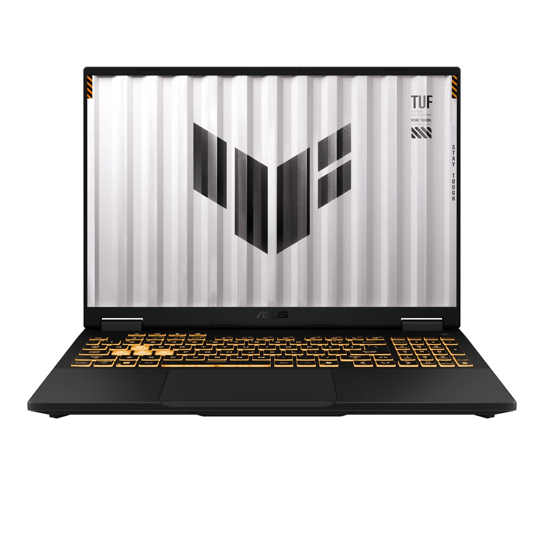 Laptop ASUS TUF Gaming F16 FX608JPR-I7161W (16.0" FHD+ 165Hz, i7 14650HX, 16GB DDR5, SSD1TB, GeForce RTX 5070 8GB, Win11, Jaeger Grey) – internacionalna non HR tipkovnica