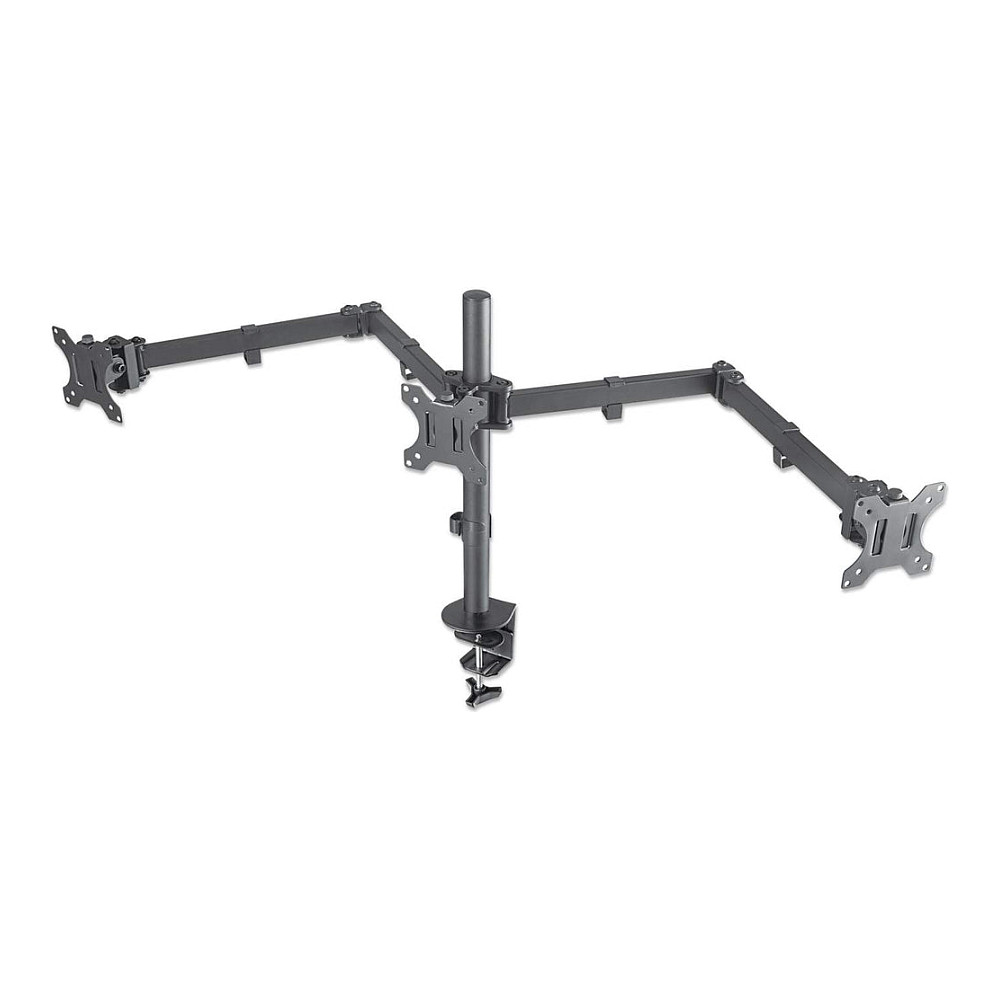 Stolni nosač za 3 monitora MANHATTAN 461658 (13"-27", do 3x7 kg, VESA)-0
