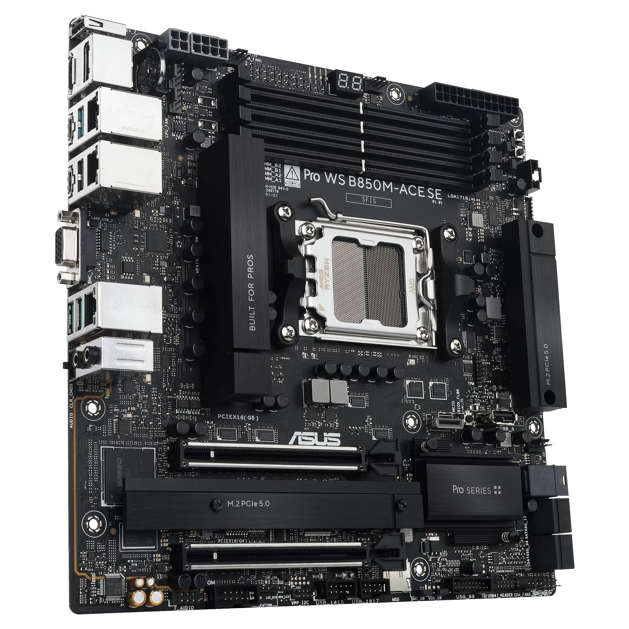 Matična ploča ASUS PRO WS B850M-ACE SE AM5 AMD-2
