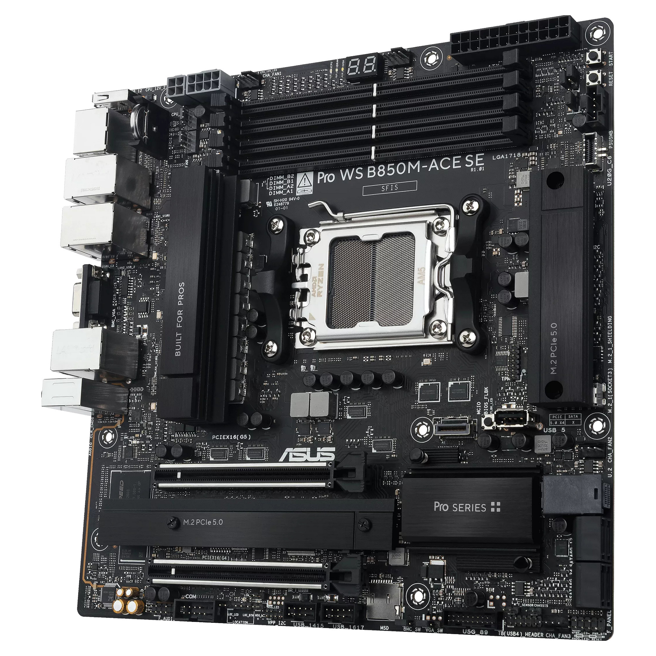 Matična ploča ASUS PRO WS B850M-ACE SE AM5 AMD-3