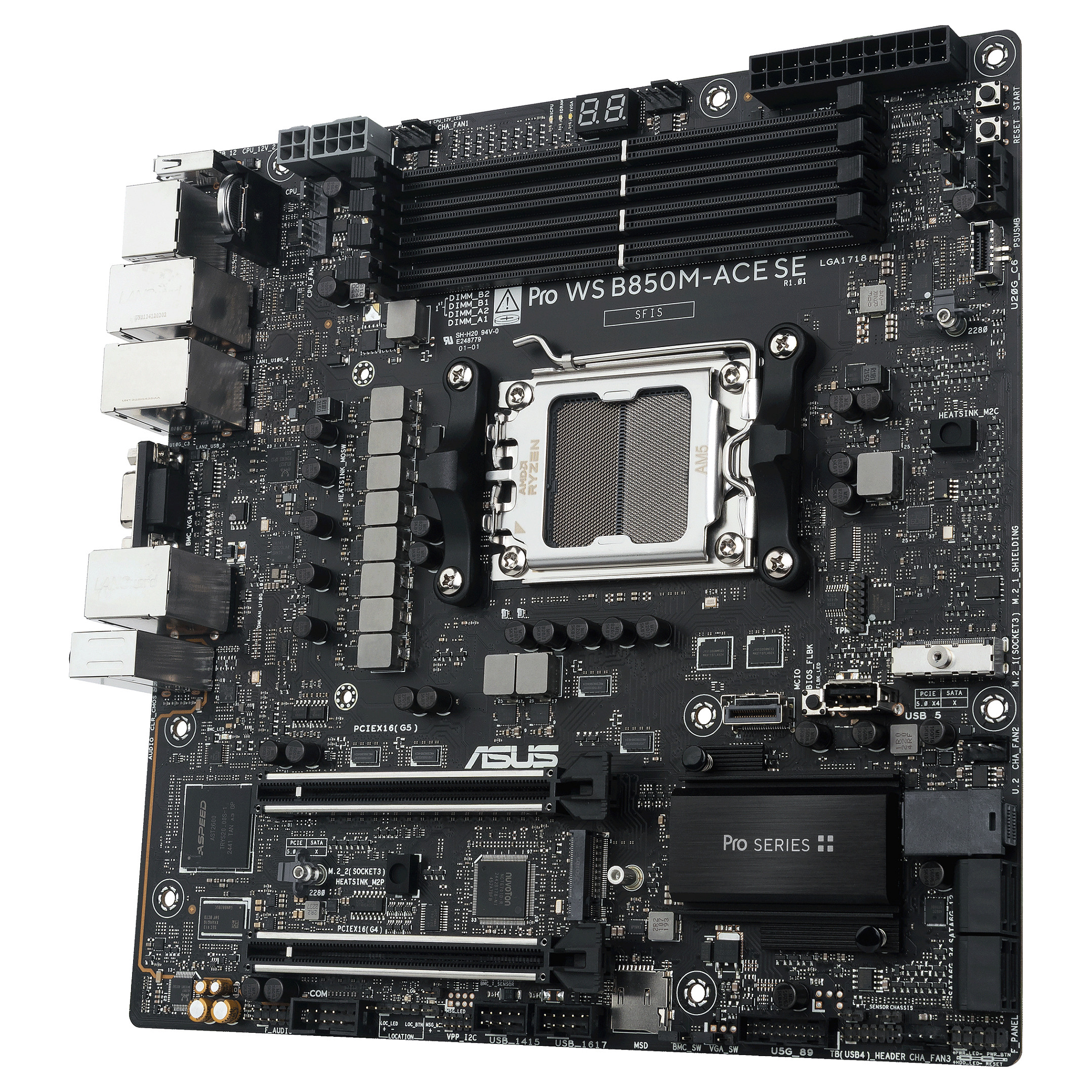 Matična ploča ASUS PRO WS B850M-ACE SE AM5 AMD-7