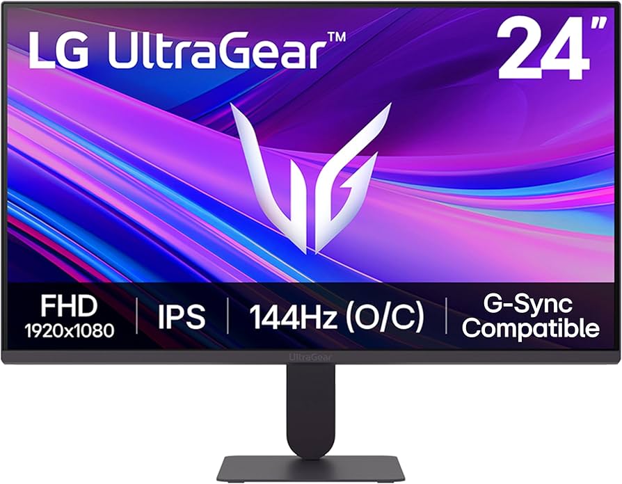 MONITOR LG LED 23,8" 24G411A-B 120Hz (144Hz O/C)