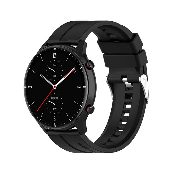 MAXMOBILE REMEN ZA PAMETNI SAT-Univer.,DS-17-JT,22mm,#1 black-1