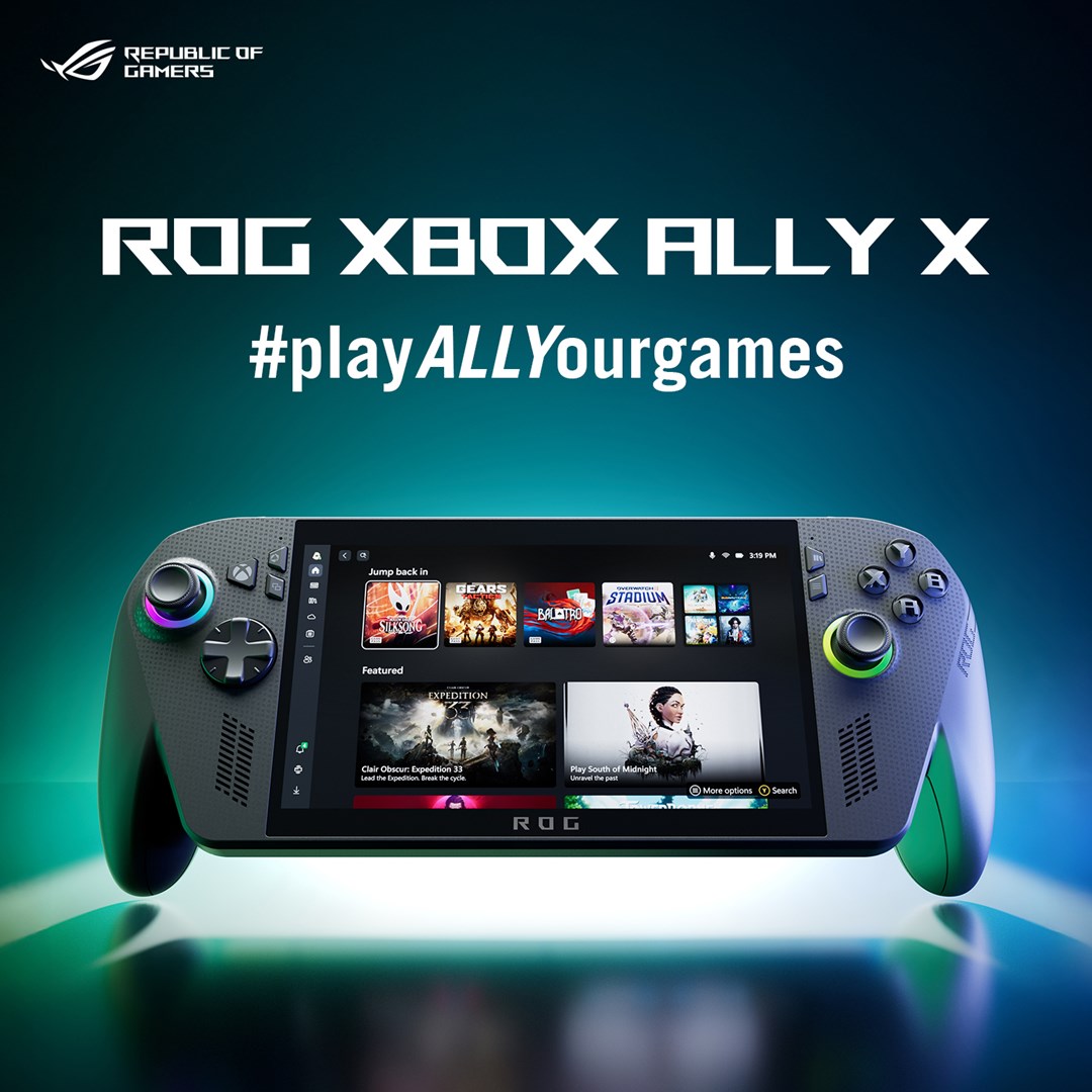 Prijenosna igraća konzola ASUS ROG Xbox Ally X RC73XA-NH011W (7" ekran, 1 TB, Wi-Fi, crna boja)-15