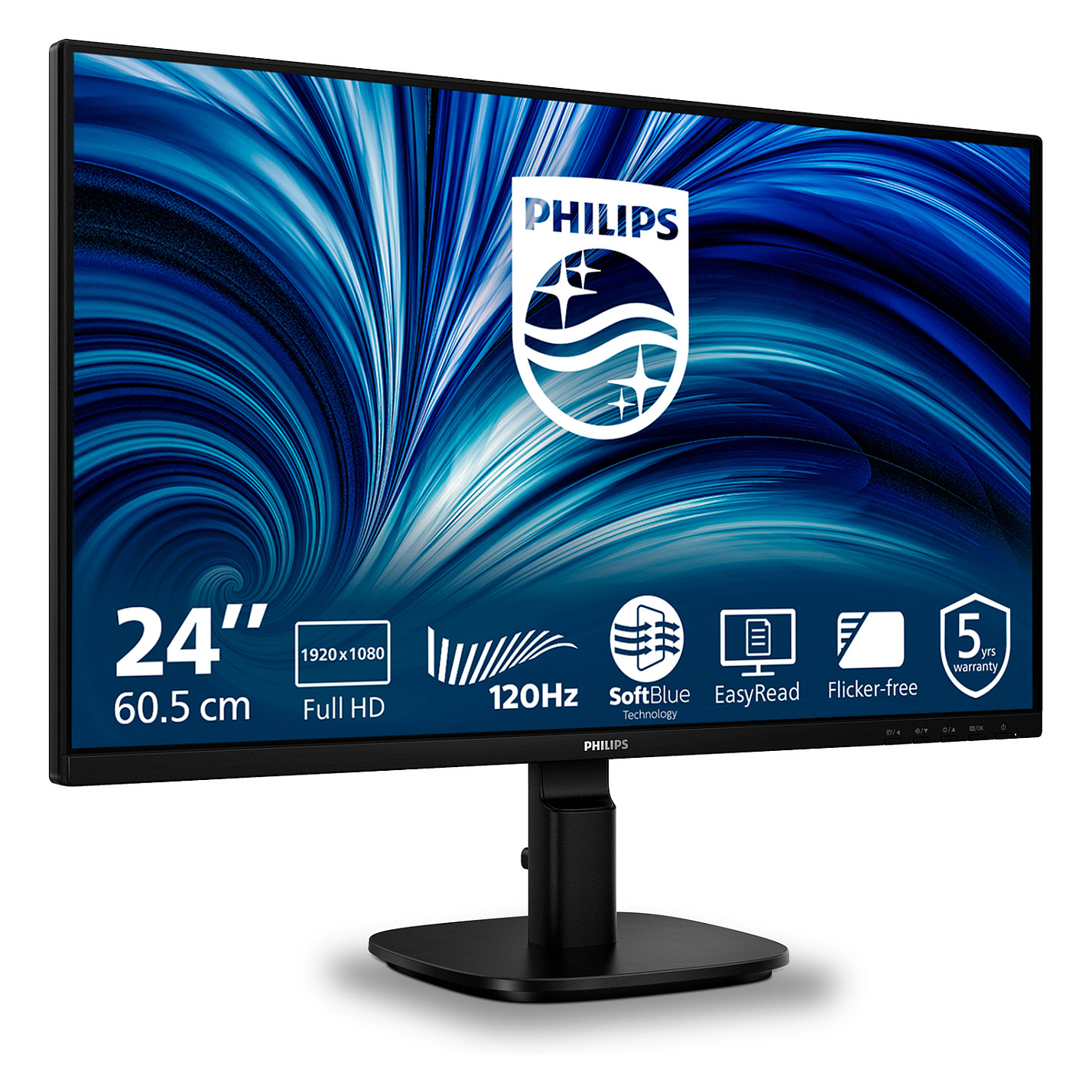 Monitor PHILIPS 24B2N2200/00 24" FHD (1920x1080) IPS 120Hz-1