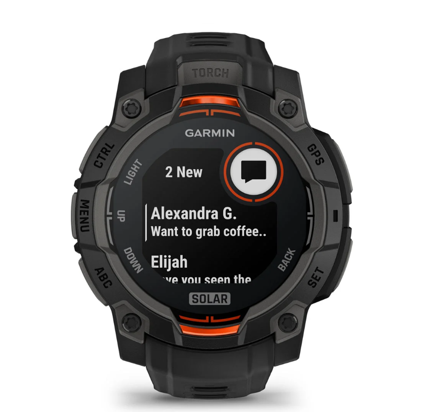 Pametni sat GARMIN Instinct 3 Solar, 45mm, Black, 010-02934-00-2