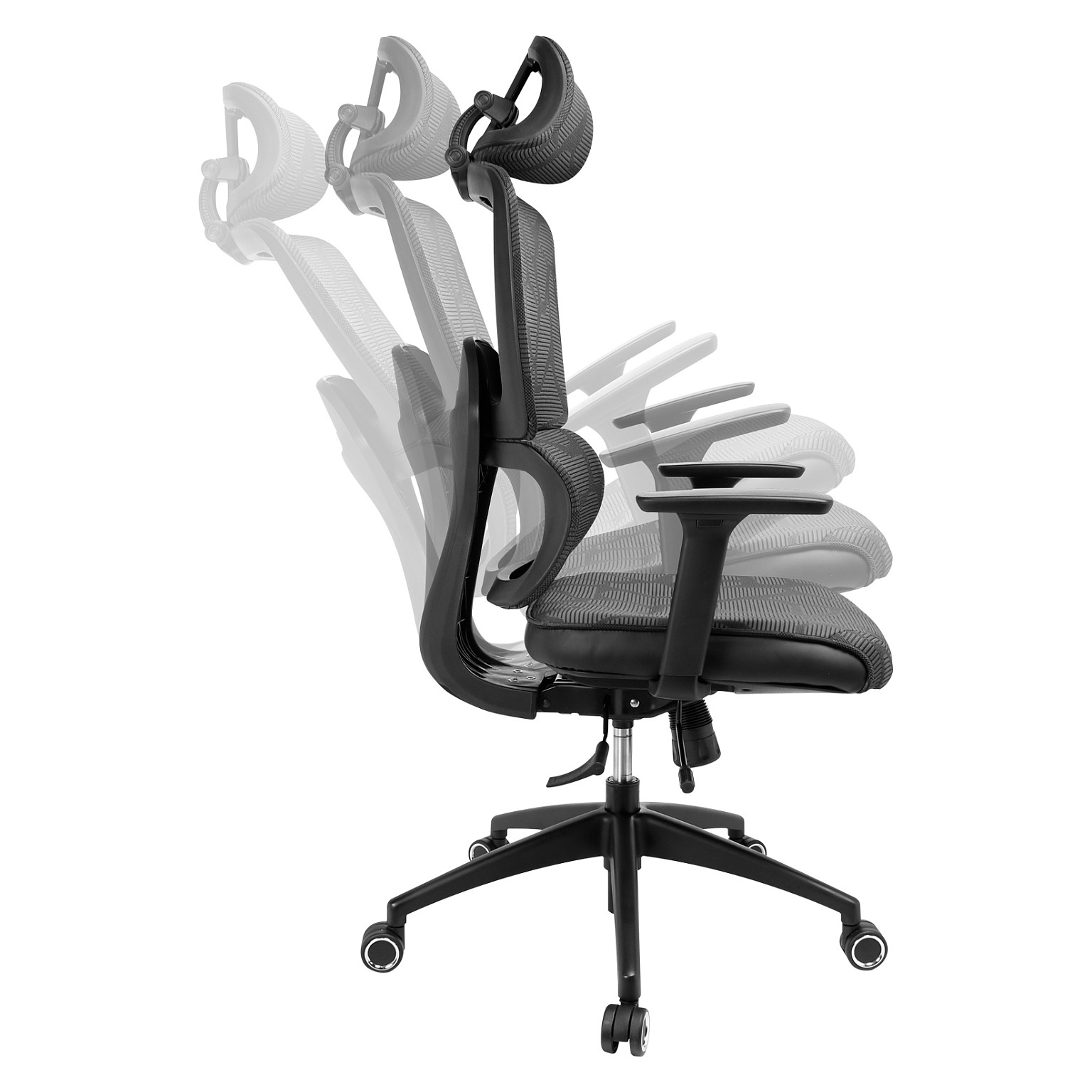 Gaming stol SANDBERG 640-96 ErgoFusion Pro (max. opterećenje 150 kg, 3D naslon za glavu, 3D nasloni za ruke)-15