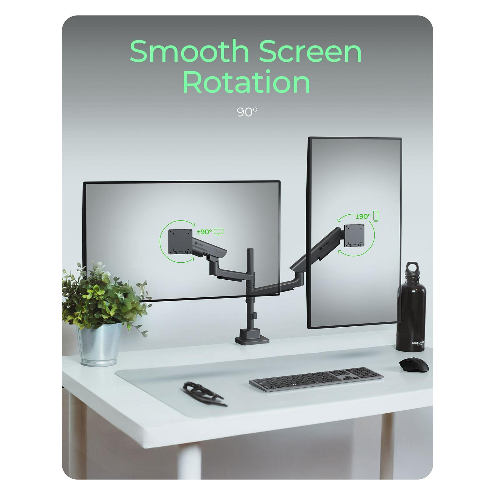 IcyBox IB-MS702-T dvojni namizni nosilec za monitorja do 57"-12