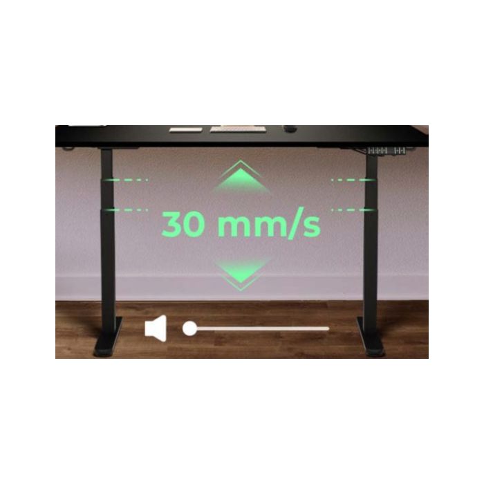 Icybox IB-EW122B-TT ergonomska električna dvižna miza-1
