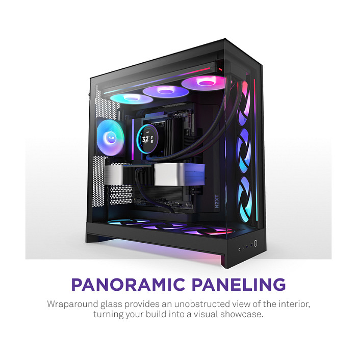 Kućište NZXT H9 FLOW RGB (all black)-10