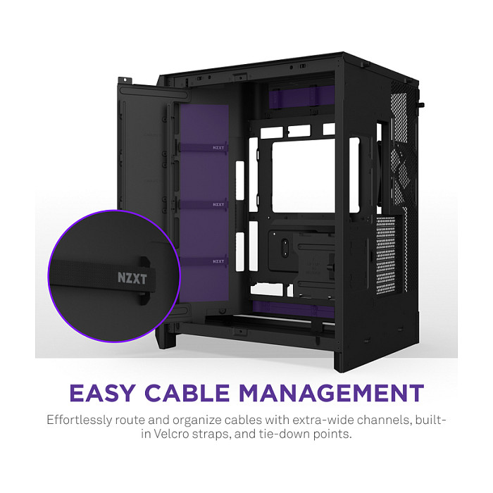 Kućište NZXT H9 FLOW RGB+ (All Black)-12