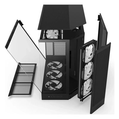 Kućište NZXT H9 FLOW RGB+ (All Black)-2
