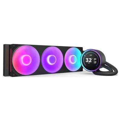 Vodeno hlađenje za procesor NZXT Kraken Elite 420 RGB (420mm, LCD zaslon, crno)-1