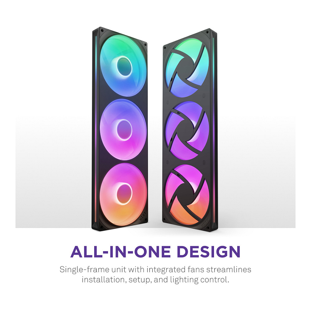 Kućište NZXT 420mm F-Series Core RGB Crno-2