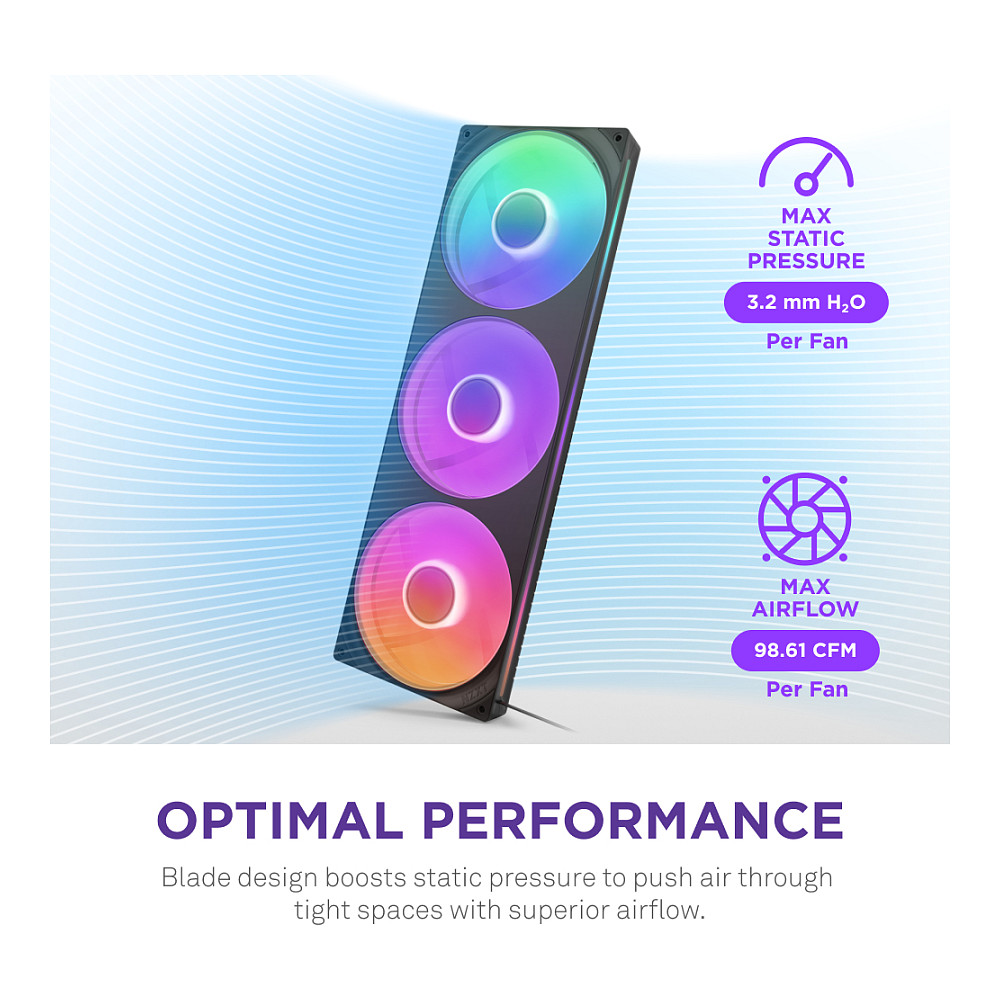 Kućište NZXT 420mm F-Series Core RGB Crno-4