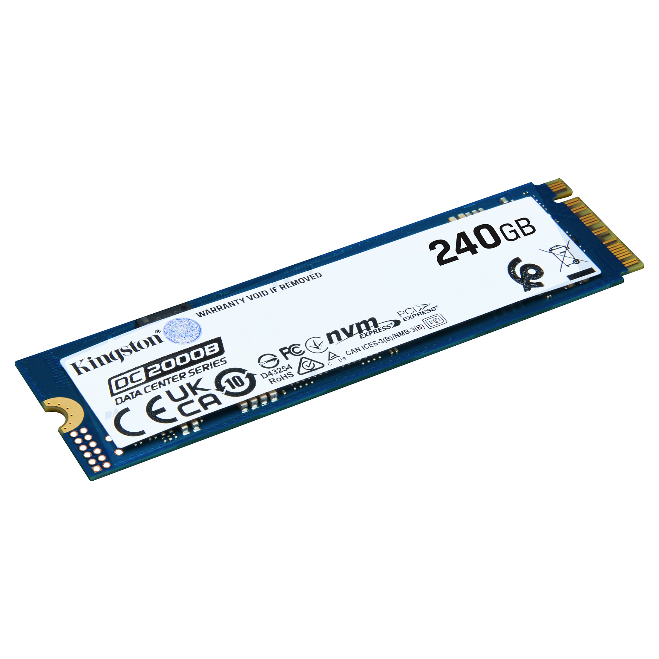SSD disk KINGSTON Data Center DC2000B (240GB, M.2 2280, NVMe PCIe 4.0 x4)-0