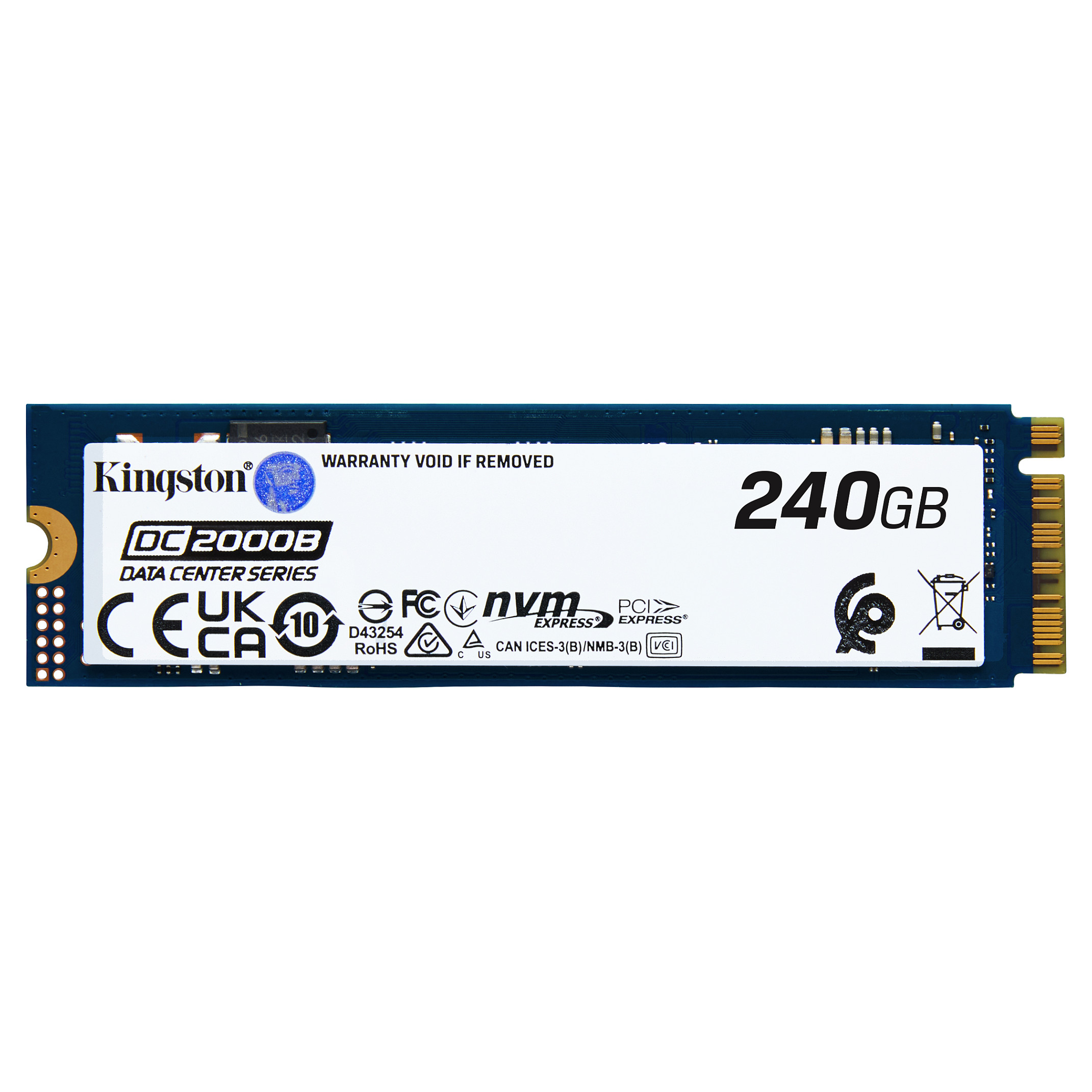 SSD disk KINGSTON Data Center DC2000B (240GB, M.2 2280, NVMe PCIe 4.0 x4)-2